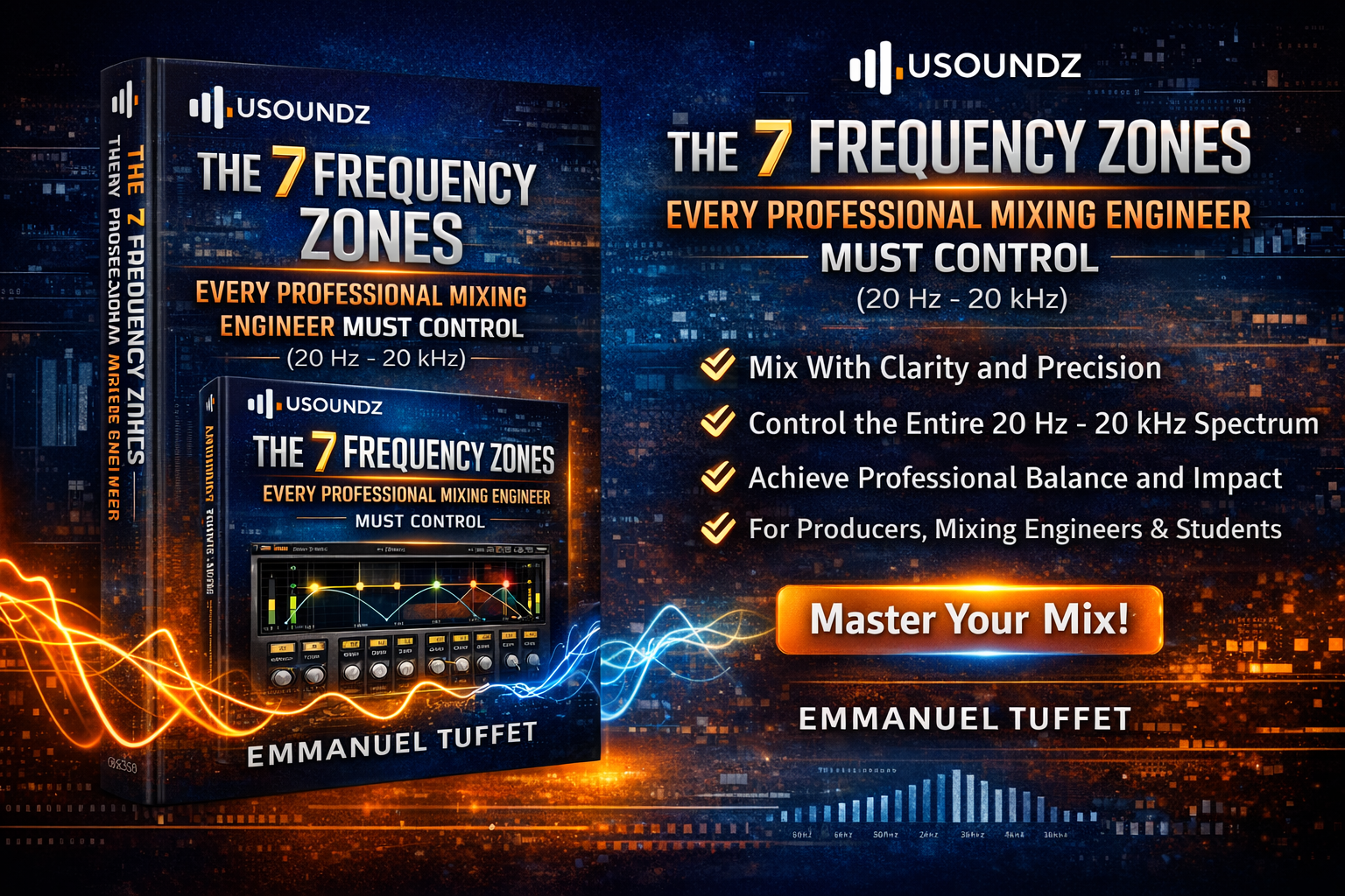 The 7 Frequency Zones Every Professional Mixing Engineer Must Control (20 Hz – 20 kHz COVER The 7 Frequency Zones Every Professional Mixing Engineer Must Control (20 Hz – 20 kHz COVER